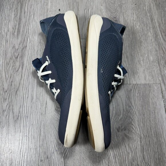 Men Olukai Moku Pae Slip On Casual Navy Blue Mesh Slip On Sneakers Size US 13